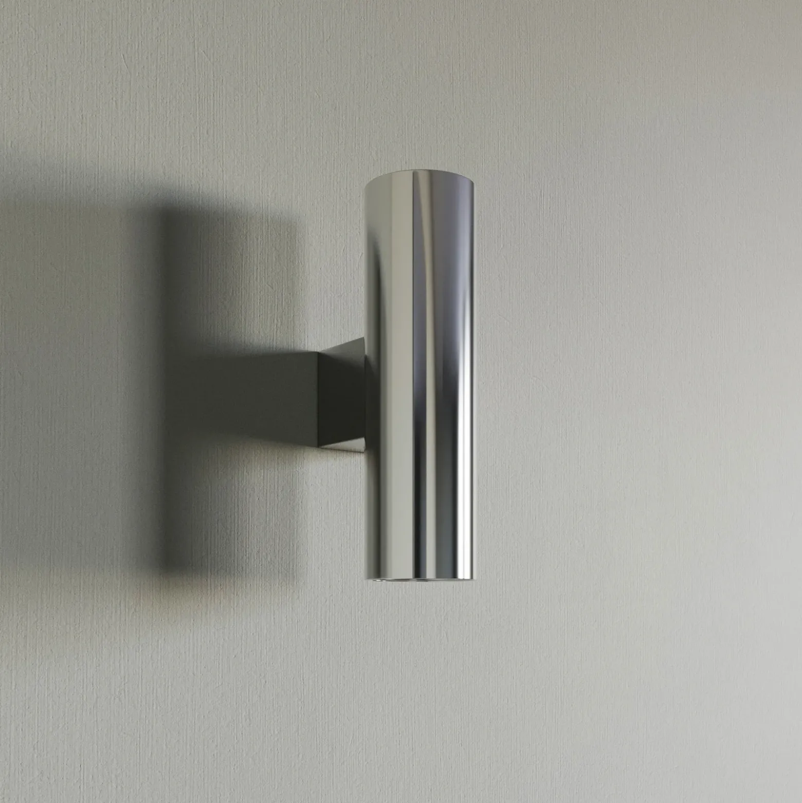 Aplique de pared Euluna Marion, 2 luces, cromado
