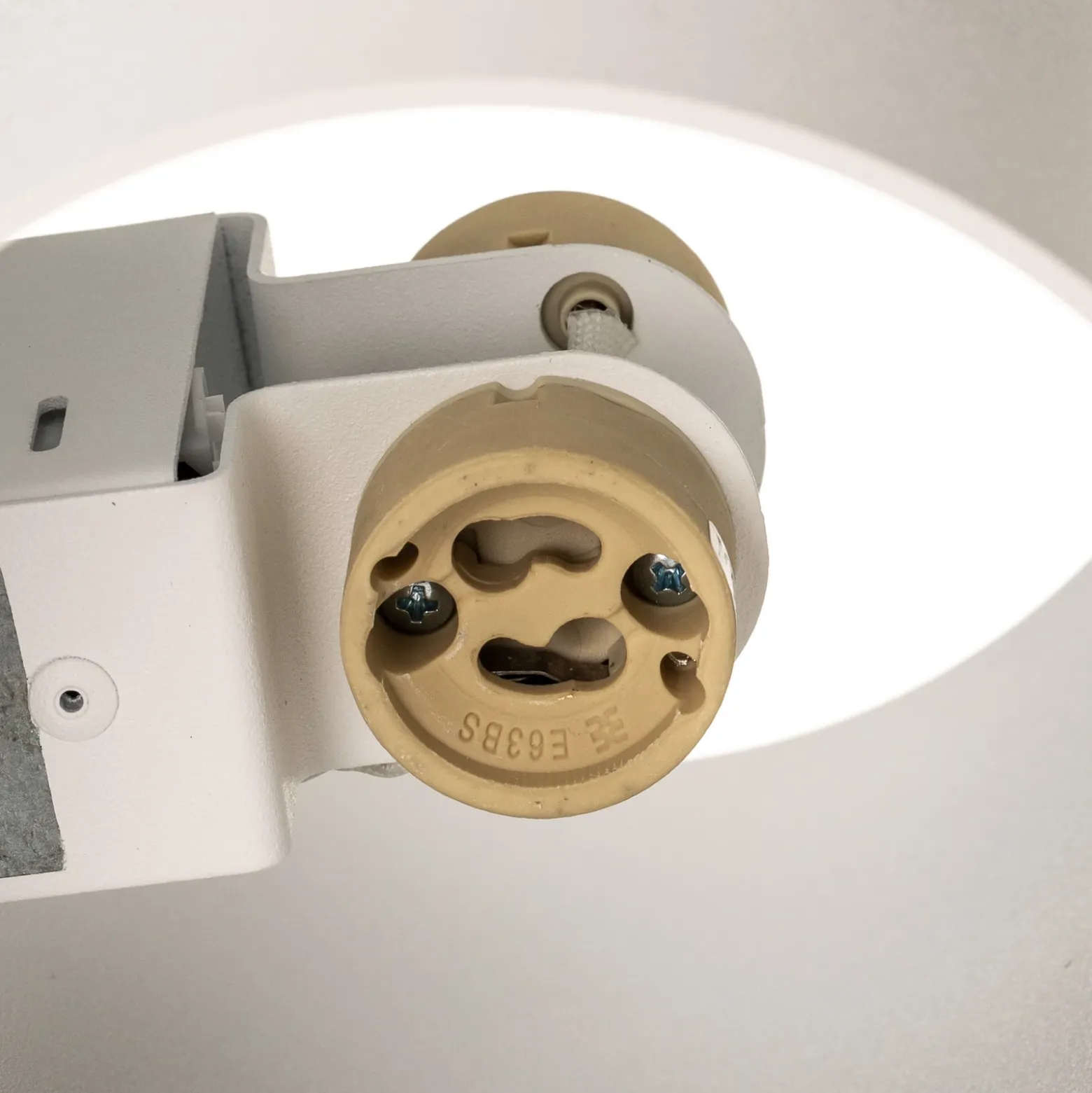 Aplique de pared Eye, blanco