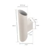 Aplique de pared Eye Cut, blanco