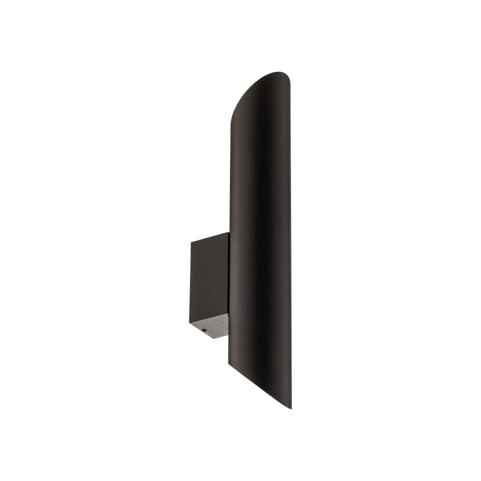 Aplique de pared Eye Cut, negro