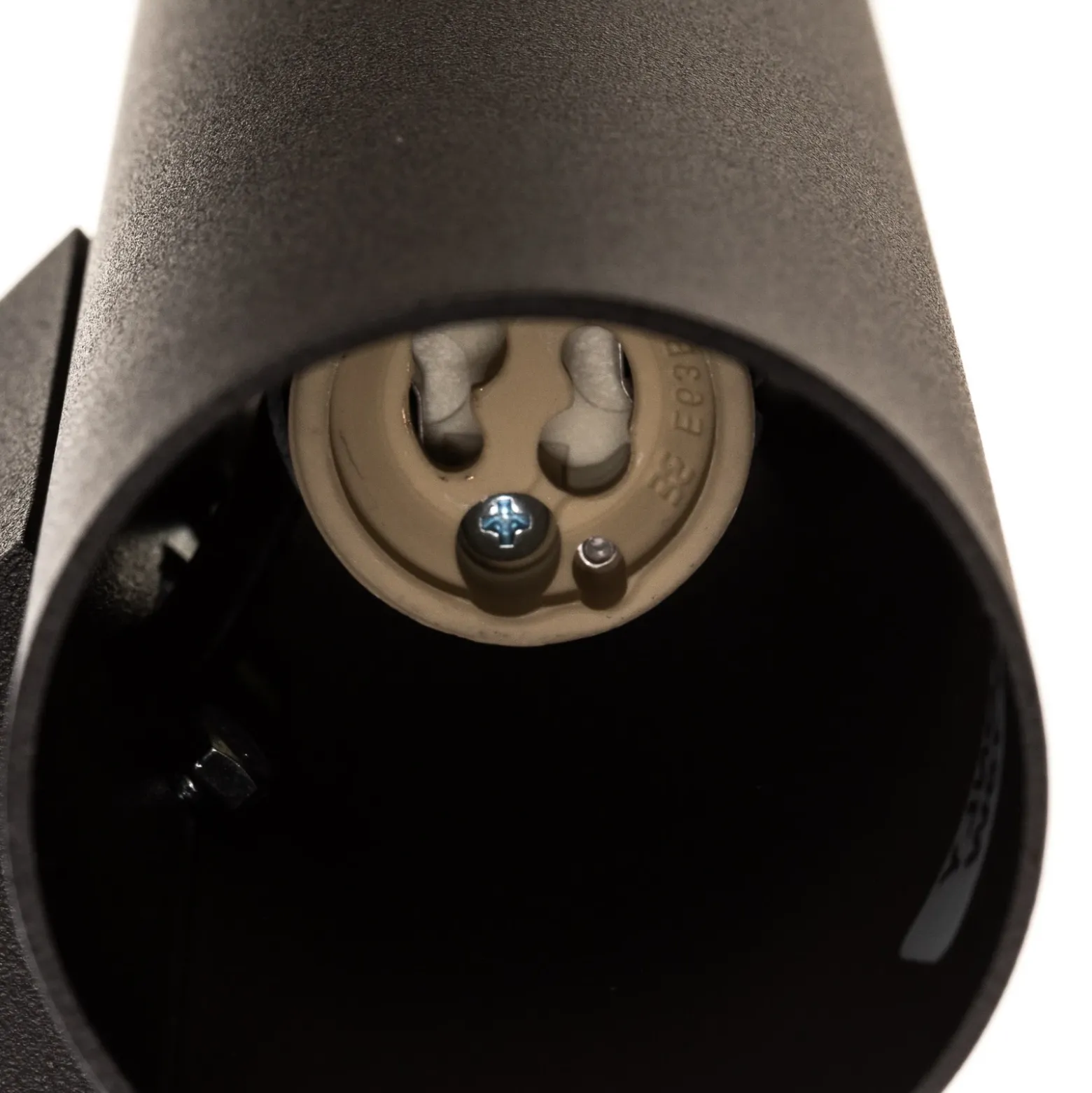 Aplique de pared Eye, negro