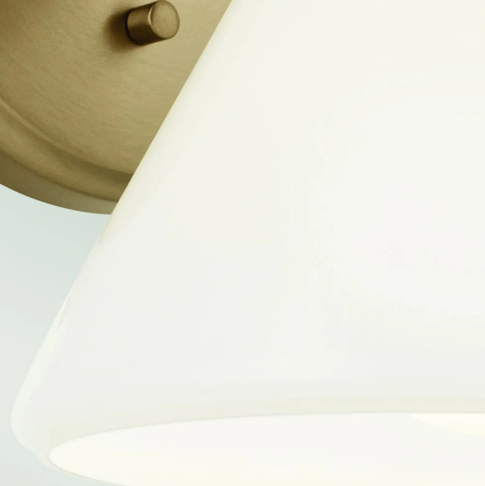 Aplique de pared Farum 1, color bronce, acero, cristal, G9