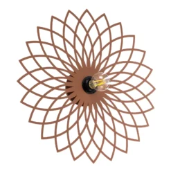 Aplique de pared Fellini MR-988 agujero Ø50cm cobre