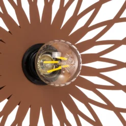 Aplique de pared Fellini MR-988 agujero Ø50cm cobre