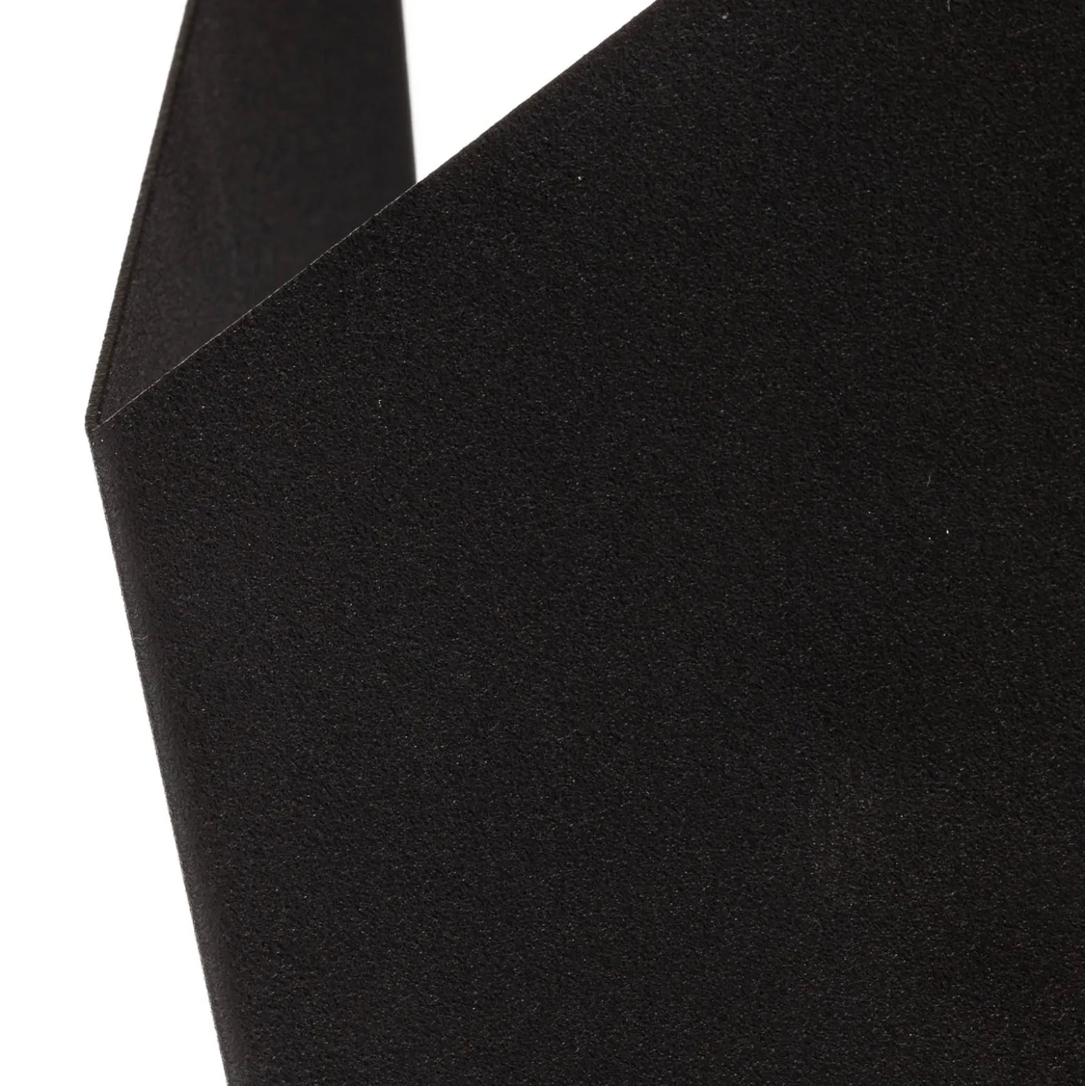 Aplique de pared forma 4, negro, 19 x 30 cm