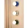 Aplique de pared Globen Lighting ART DECO, verde/blanco, Ø 16 cm, IP44