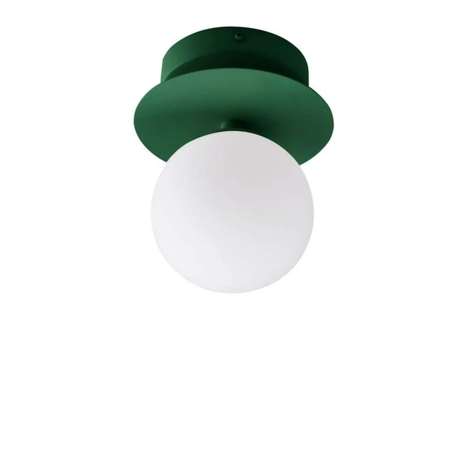 Aplique de pared Globen Lighting ART DECO, verde/blanco, Ø 16 cm, IP44