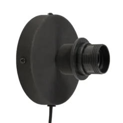 Aplique de pared GOOD & MOJO Bali de bambú, Ø 44 cm