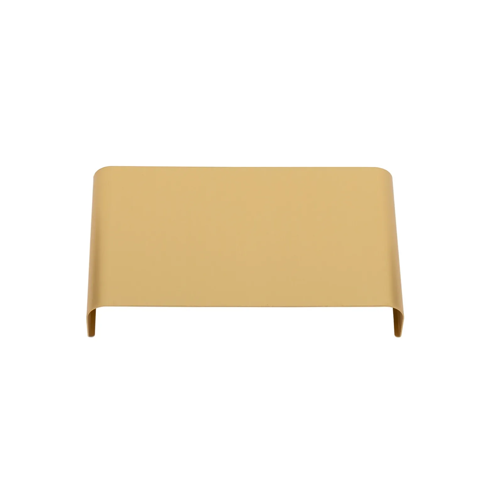 Aplique de pared Haga, dorado, metal, 25 cm de ancho, G9