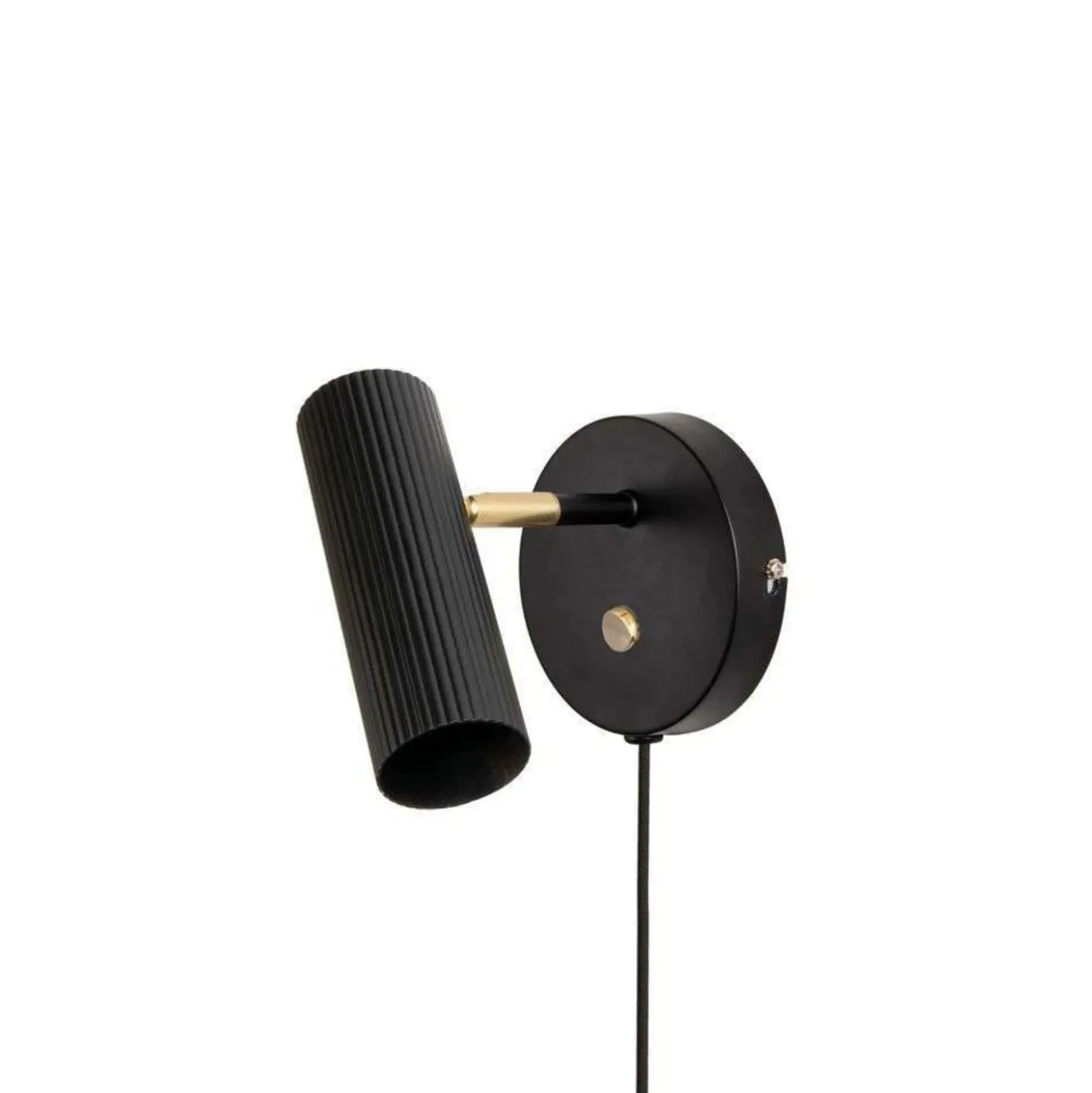 Aplique de pared Hubble de Globen Lighting, negro