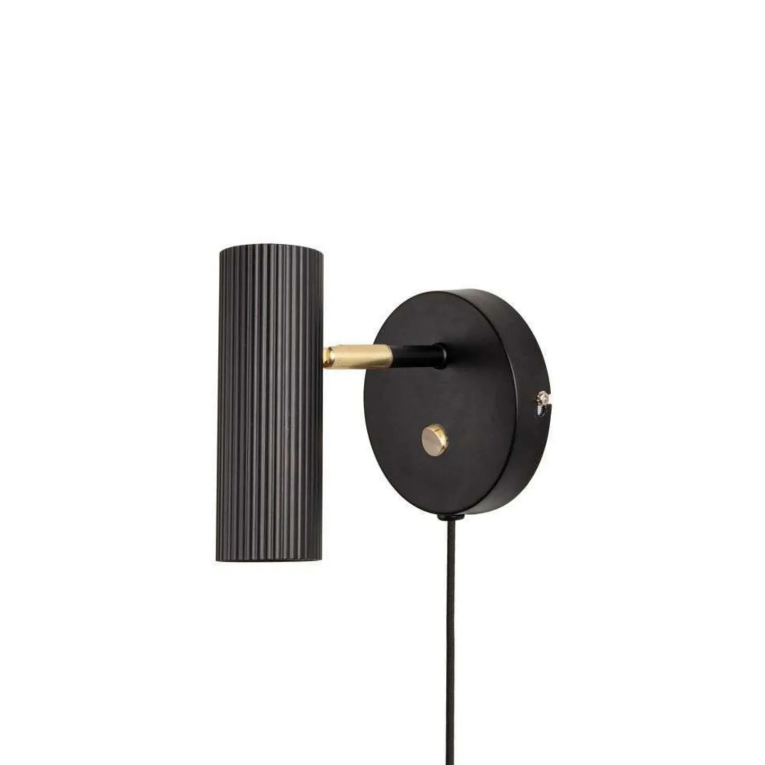 Aplique de pared Hubble de Globen Lighting, negro