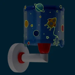 Aplique de pared infantil Planet de Dalber con enchufe