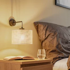 Aplique de pared Juta, 1 luz