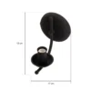 Aplique de pared Kandela, negro
