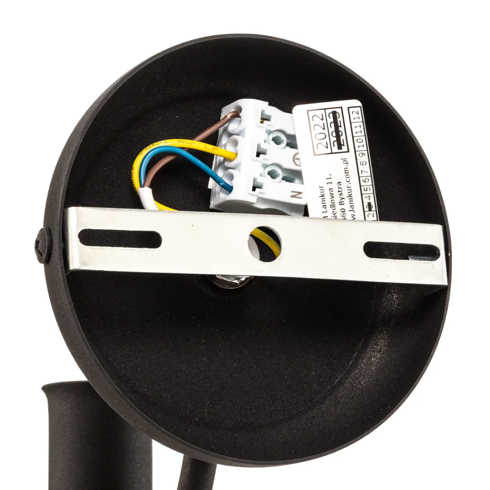 Aplique de pared Kandela, negro