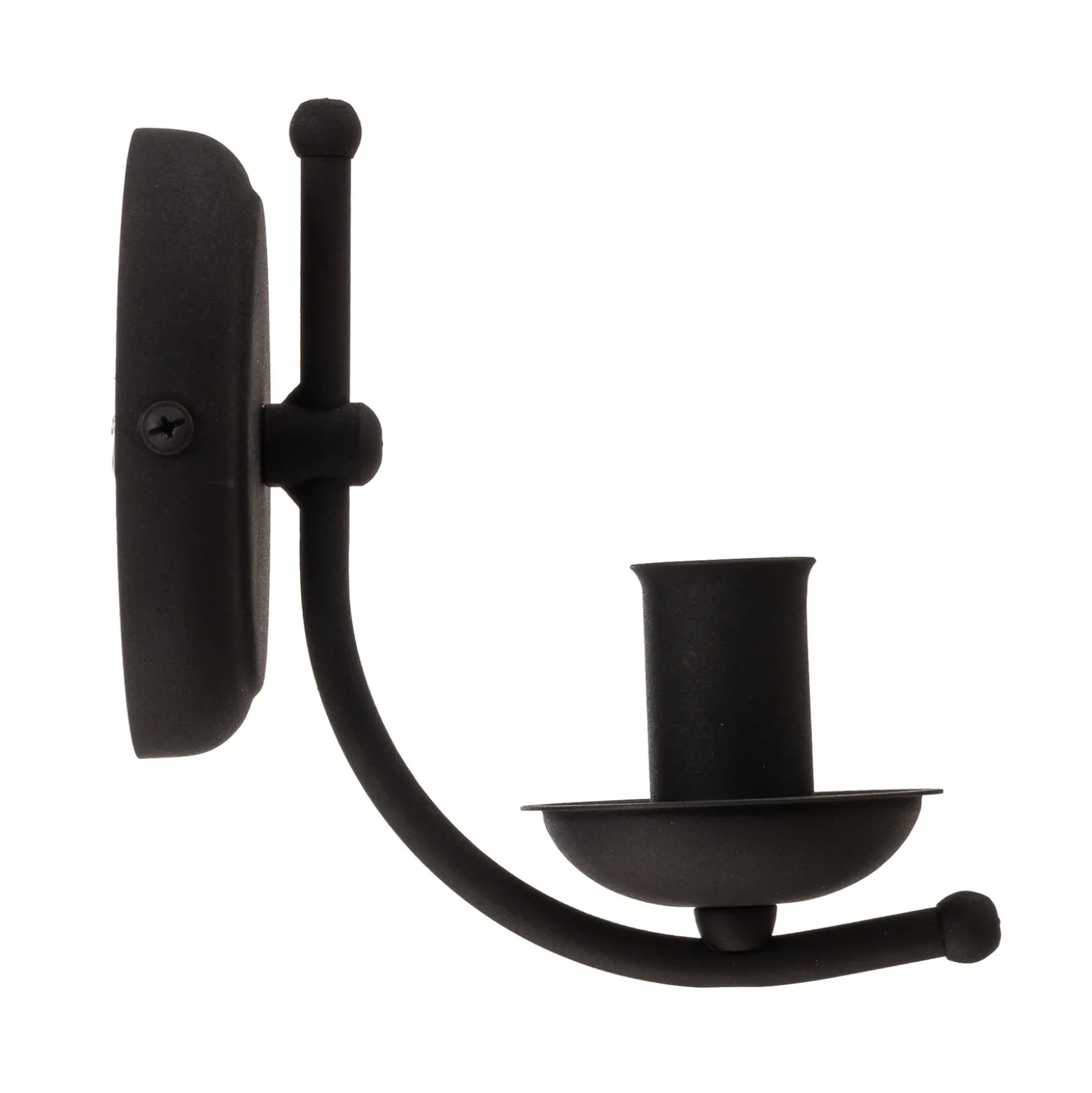 Aplique de pared Kandela, negro