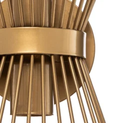 Aplique de pared Kirpi 3092 ancho 23cm oro