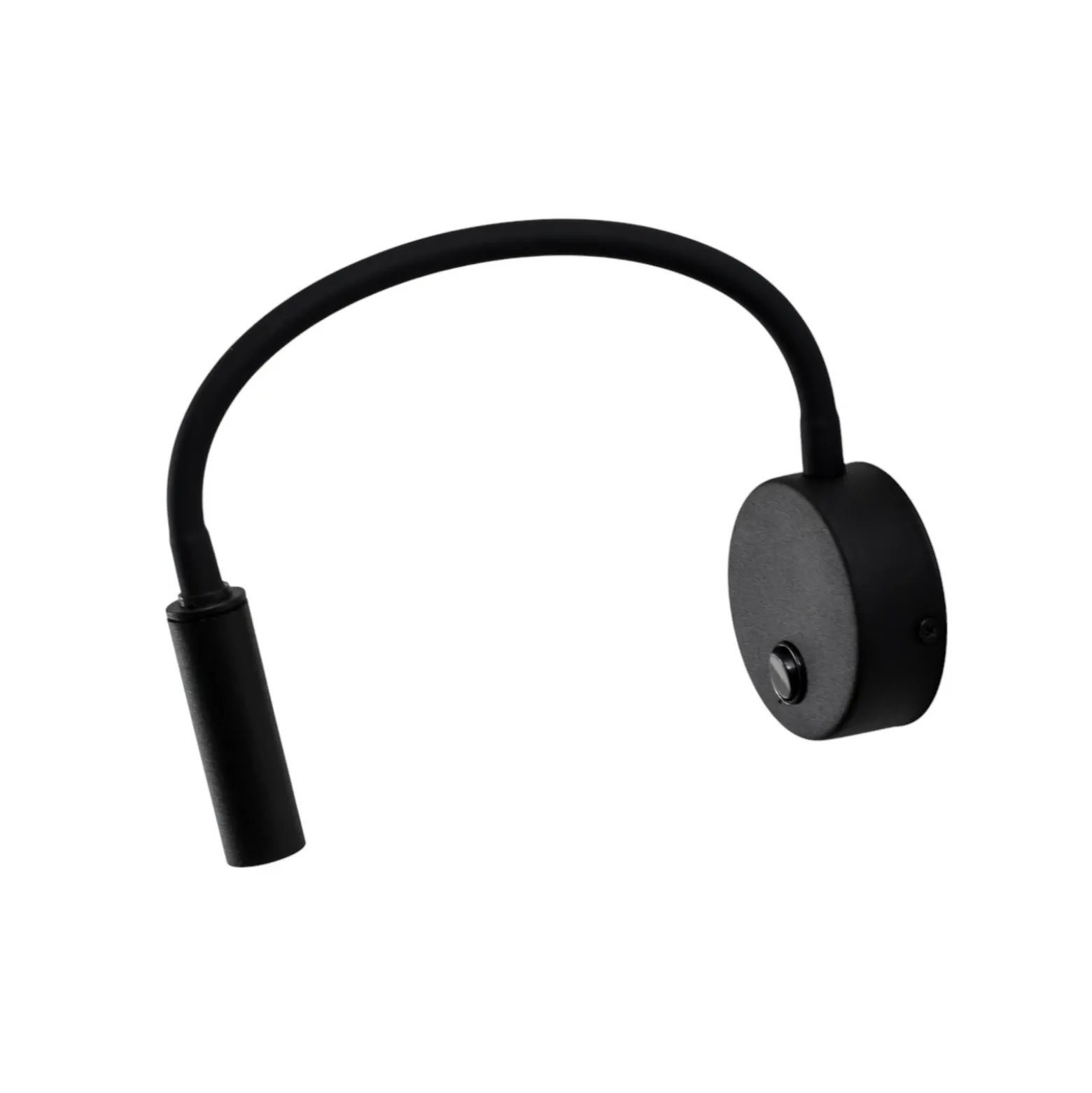 Aplique de pared Lagos, 45 cm, negro, lámpara de lectura, regulable, G9