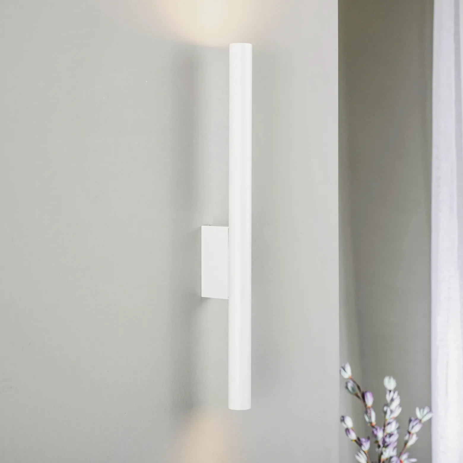 Aplique de pared Laser, blanco