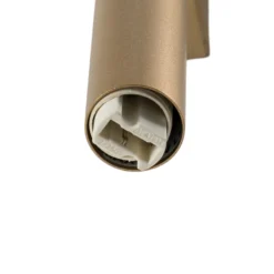Aplique de pared Laser, dorado, metal, 40 cm de alto, G9