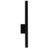 Aplique de pared Laser, negro