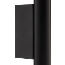 Aplique de pared Laser, negro