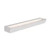 Aplique de pared LED Altea, ancho 50 cm, blanco, arriba/abajo, aluminio