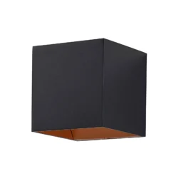 Aplique de pared LED Arcchio Aldrina, negro, set de 2