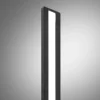 Aplique de pared LED Arcchio Ivano, 42,5 cm, negro, metal