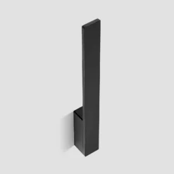 Aplique de pared LED Arcchio Ivano, 42,5 cm, negro, metal