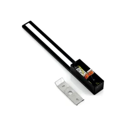 Aplique de pared LED Arcchio Ivano, 42,5 cm, negro, metal