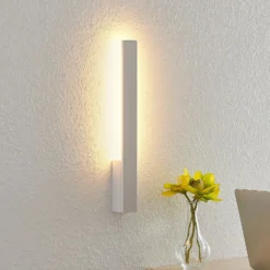Aplique de pared LED Arcchio Ivano, 42,5 cm, blanco