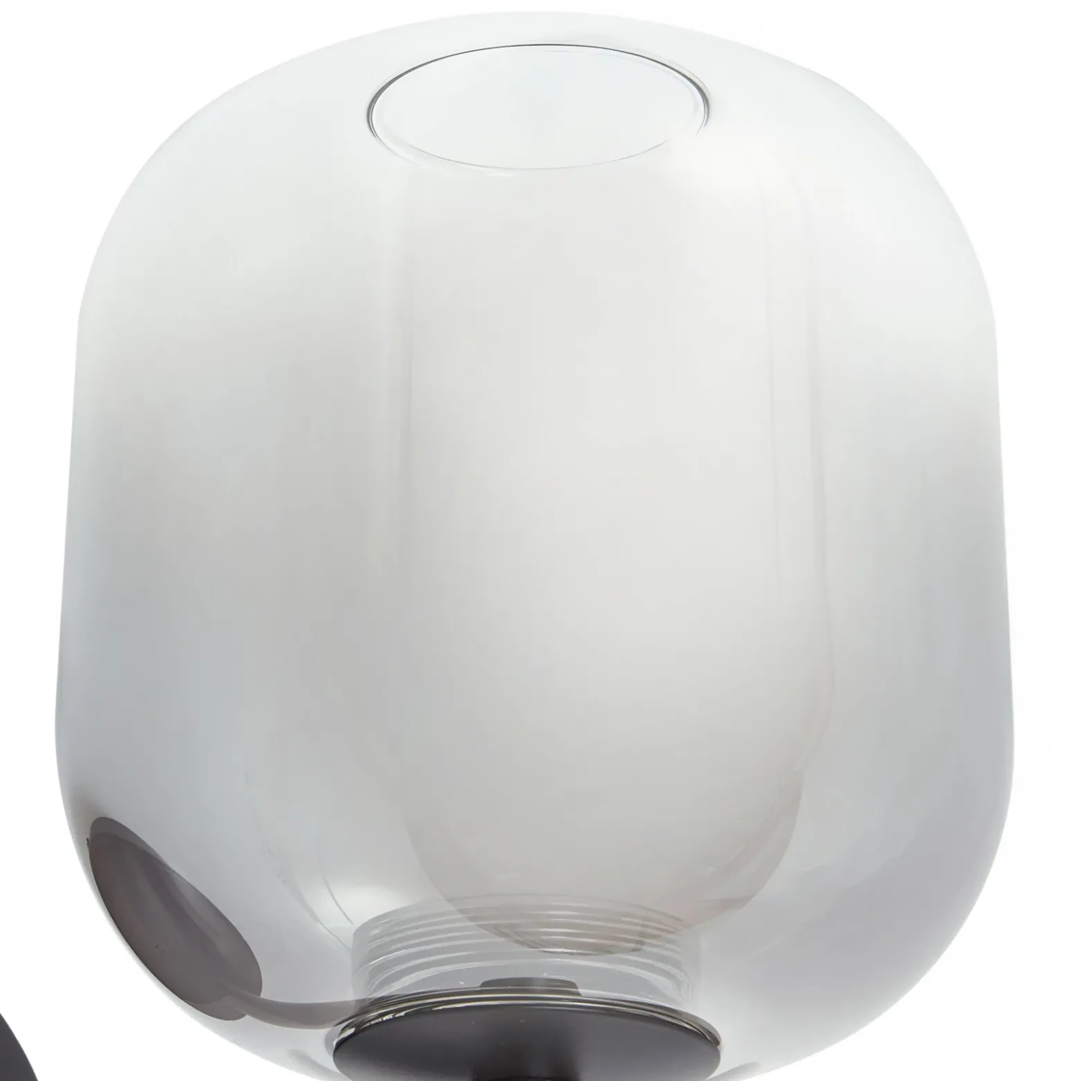 Aplique de pared LED Avelina de Lucande, gris humo