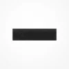 Aplique de pared LED BASIC TEXTURE, negro, ancho 30 cm, mármol, CCT