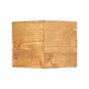 Aplique de pared LED Benicio de Lindby, 11 cm, angular, madera