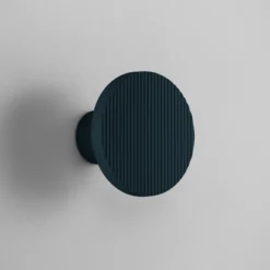 Aplique de pared LED Bover Arid A/01 gris azulado CCT 2200-2700 K IP44