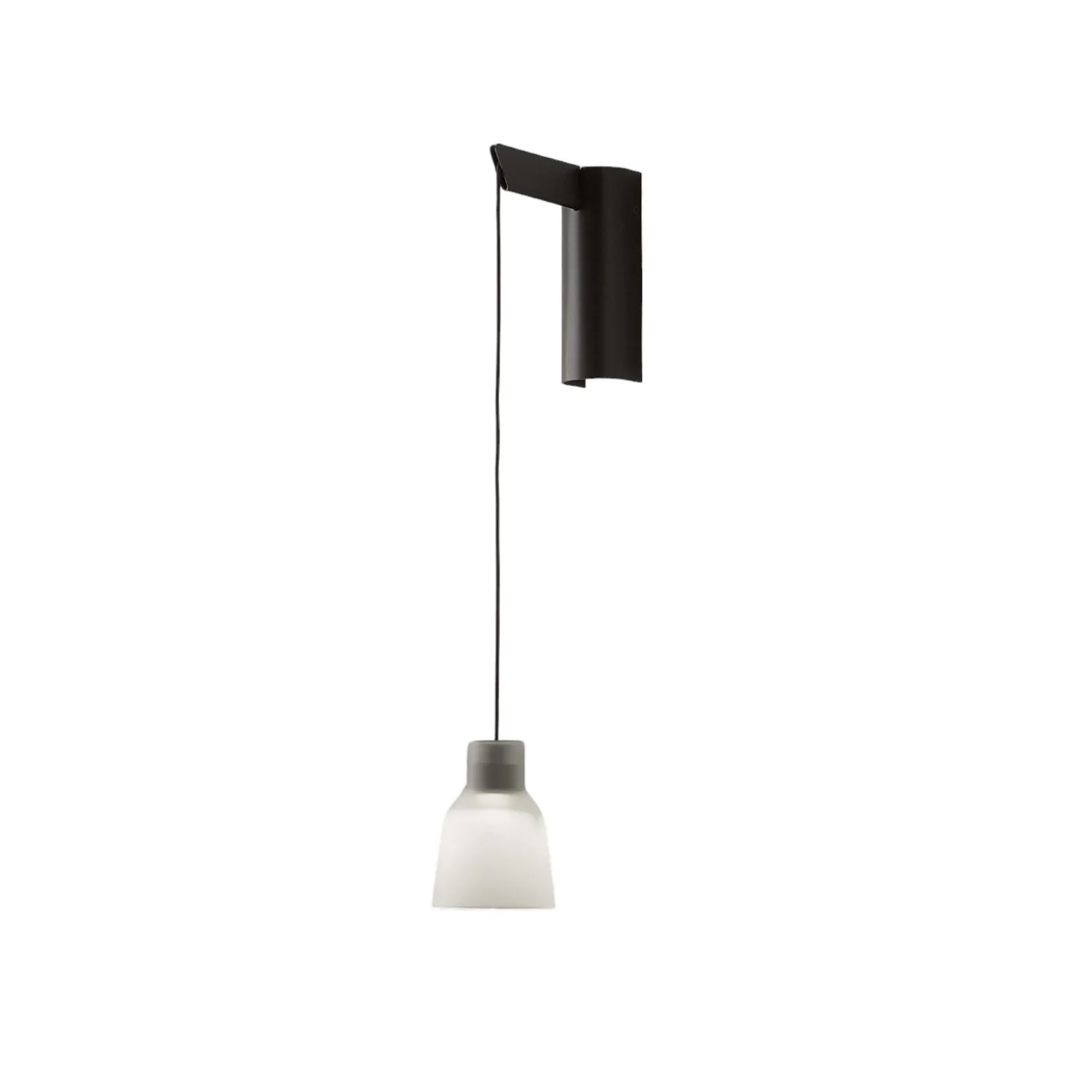 Aplique de pared LED Bover Drip A/01, cristal esmerilado, 2700 K