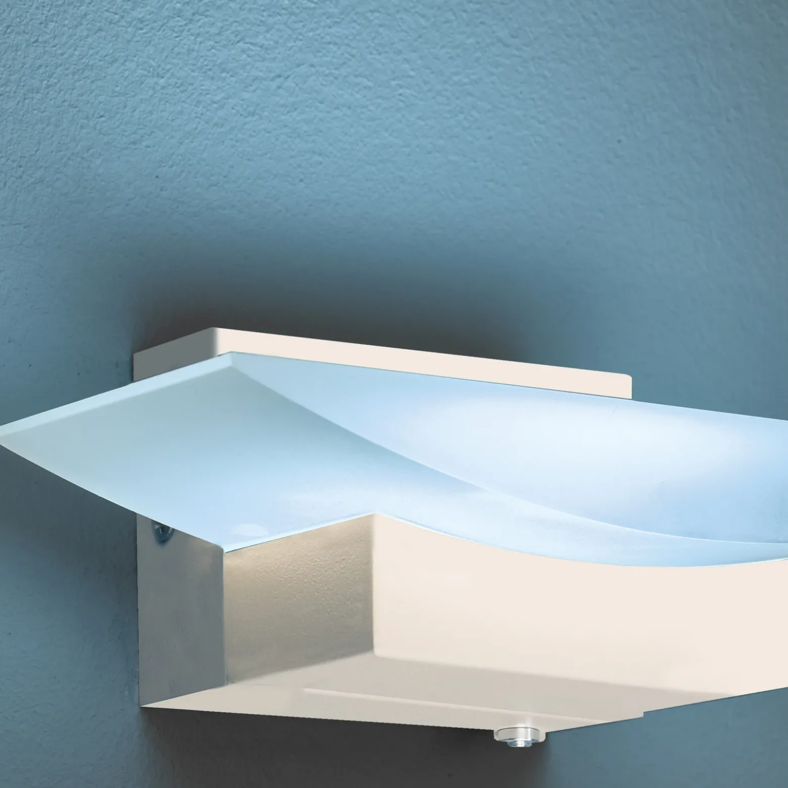 Aplique de pared LED Bowl TW, CCT Ancho 20 cm, color arena