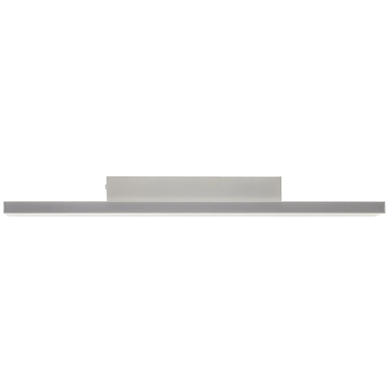 Aplique de pared LED Concha 47 cm, blanco