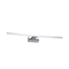 Aplique de pared LED Conettilla, color cromado, ancho 60 cm IP44 CCT