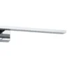 Aplique de pared LED Conettilla, color cromado, ancho 60 cm IP44 CCT