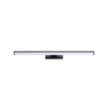 Aplique de pared LED EGLO VADUMI, 60 cm de ancho, negro, IP44