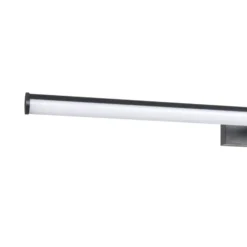 Aplique de pared LED EGLO VADUMI, 78 cm de ancho, negro, IP44