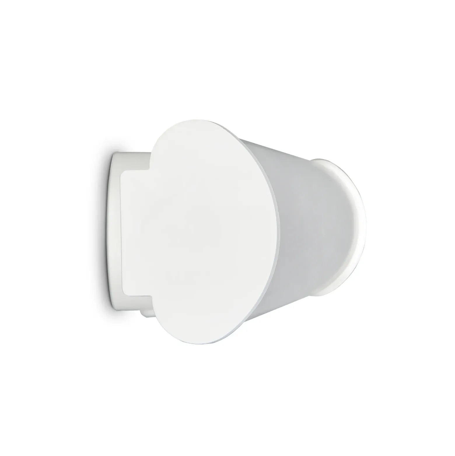 Aplique de pared LED Ernesto, blanco mate, 60 cm de ancho, 4.000 K, IP44