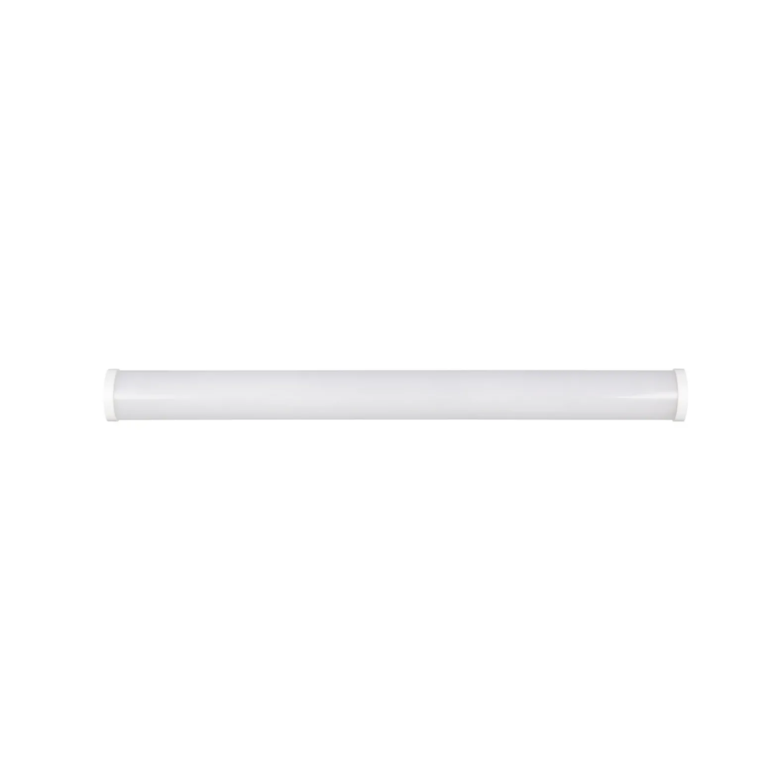 Aplique de pared LED Ernesto, blanco mate, 60 cm de ancho, 4.000 K, IP44