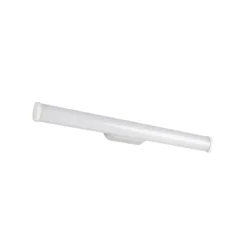Aplique de pared LED Ernesto, blanco mate, 60 cm de ancho, 4.000 K, IP44