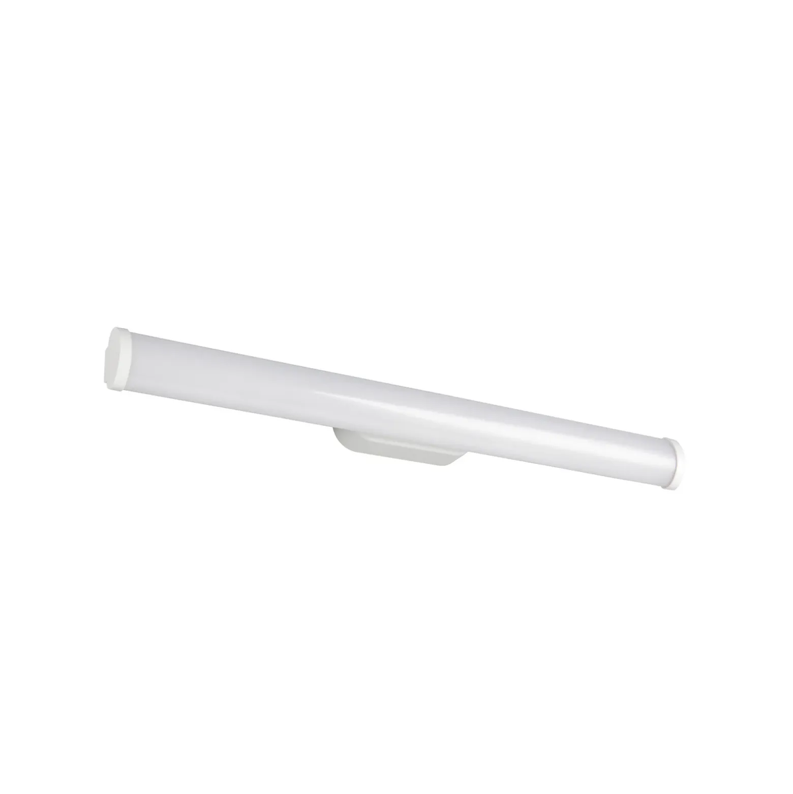 Aplique de pared LED Ernesto, blanco mate, 60 cm de ancho, 4.000 K, IP44