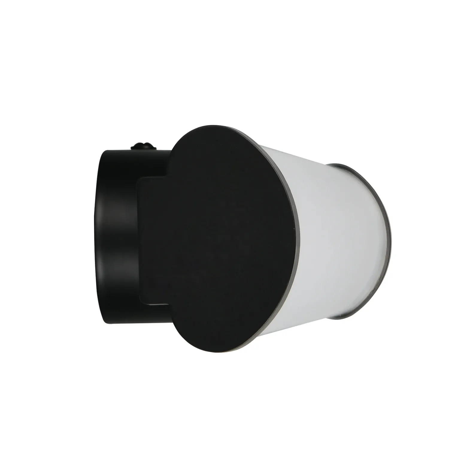 Aplique de pared LED Ernesto, negro, 60 cm de ancho, 3.000 K, IP44