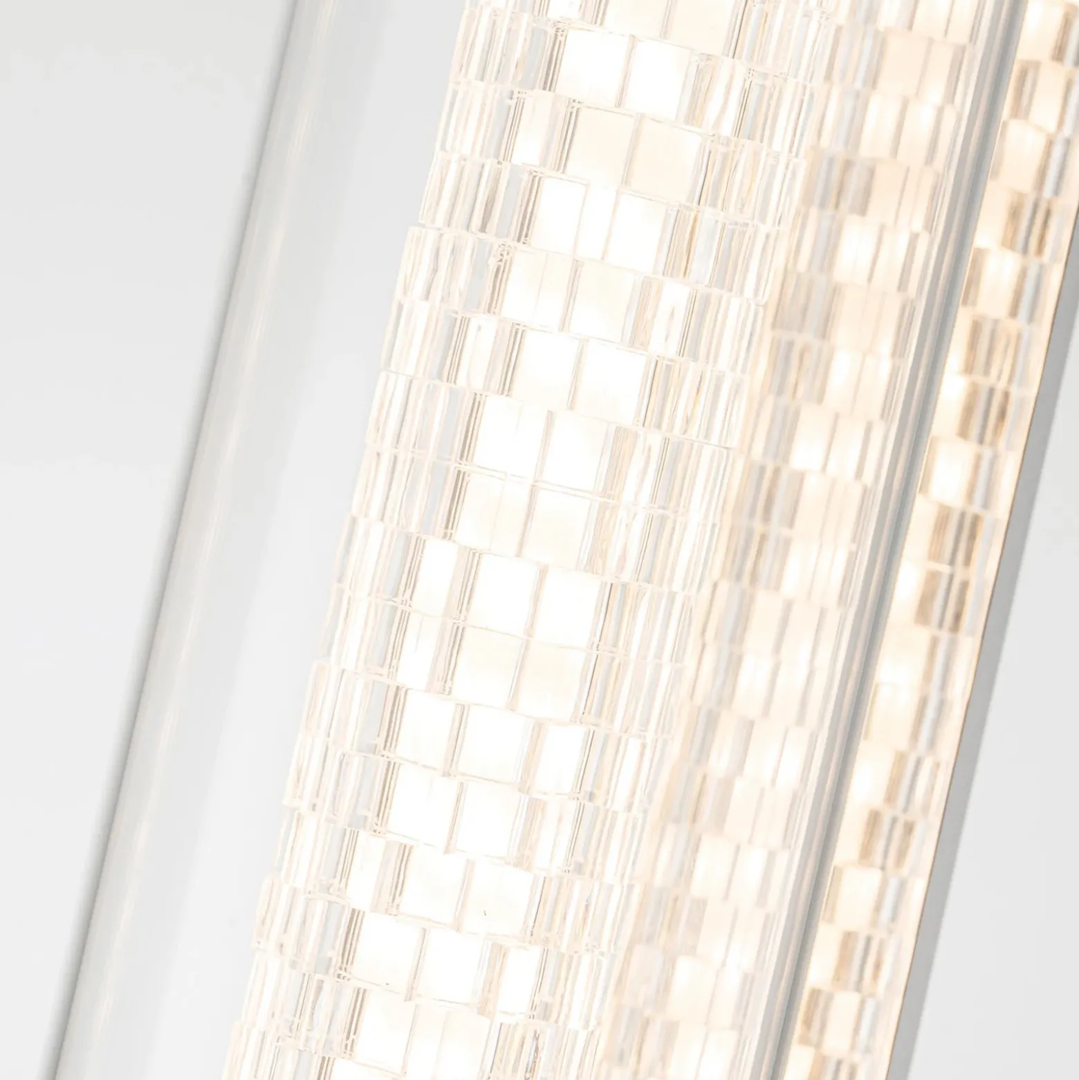 Aplique de pared LED ESPADA, cromado pulido, ancho 70 cm, metal, IP44