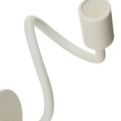 Aplique de pared LED flexible Focus, blanco